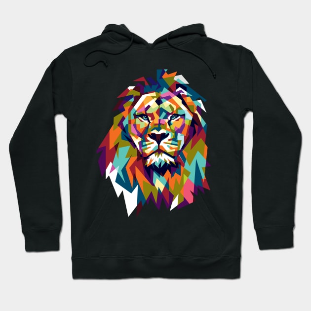 Lion King Hoodie by Pixel Poetry